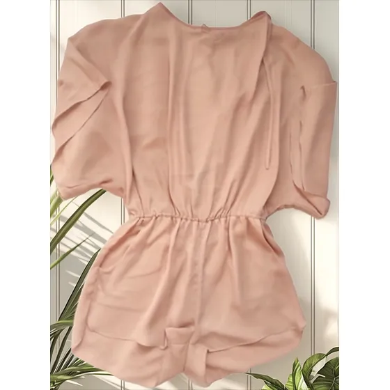 Short Una  Pieza Jumpsuit Corto Talla S Marca Ark&co Usa