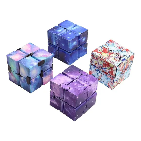 Cubo Infinito Fidget Magico Relajante Rubik Anti Estrés
