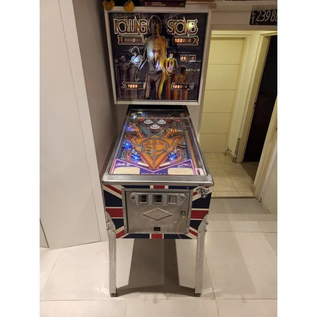 Pinball Flipper Rolling Stone 