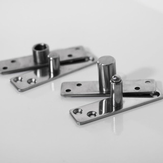 Dobradiça Pivô Pino Porta Pivotante 150kg Com Esfera Em Inox Dobradiça Pivô Pino Porta Pivotante 150kg Com Esfera Em Inox