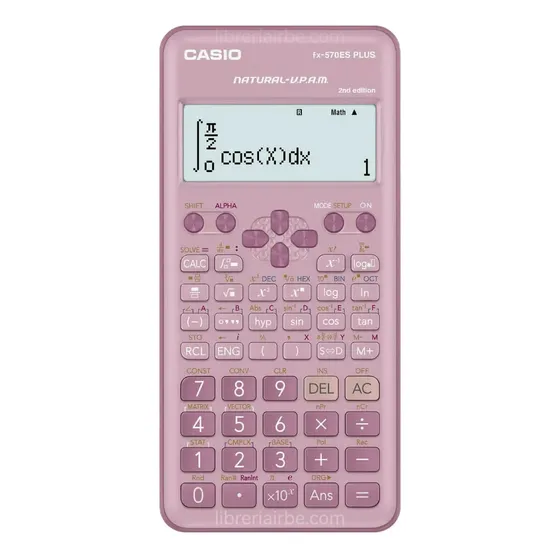 Calculadora Casio Cientifica Fx 570 La Plus 2edicion Es Plus color rosa