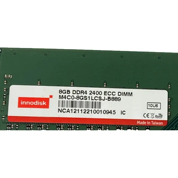 8 Gb Ddr4 2400 Mhz Pc4-19200 Ecc Servidor Sin Búfer Dimm