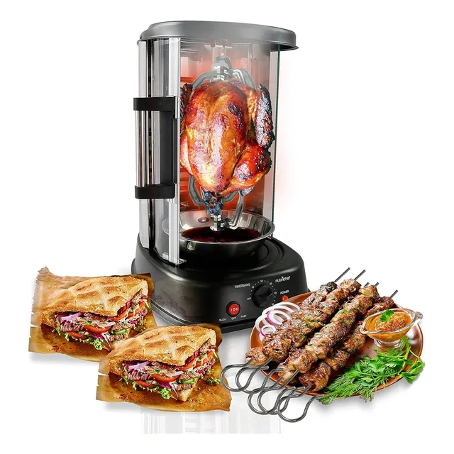 Horno Giratorio Vertical Para Encimera Máquina Shawarma