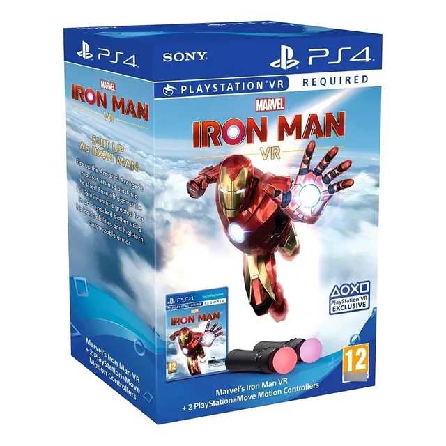 Marvel's Iron Man Vr + Ps Move Twin Pack (ps4/vr) - Sniper