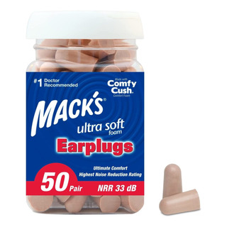 Macks Tapones Oído Espuma Ultra Suave Earplugs Soft Macks Tapones Oído Espuma Ultra Suave Earplugs Soft