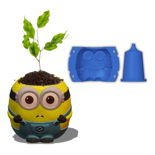 Molde Para Maceta Minions Jerry - Mi Villano Favorito Molde Para Maceta Minions Jerry - Mi Villano Favorito
