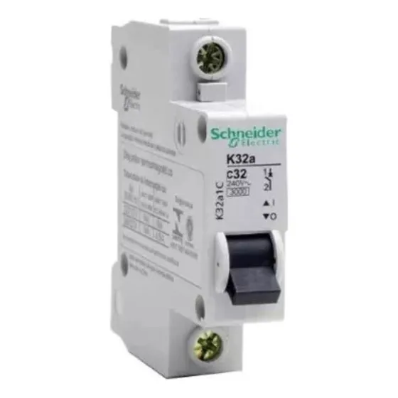 Kit 02 Disjuntor Monopolar K32a C32 Schneider