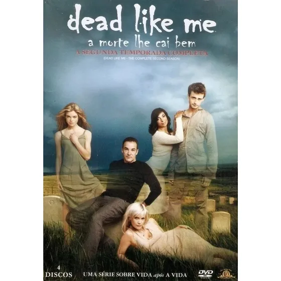 Dead Like Me - A Morte Lhe Cai Bem 2ª Tem - Box Com 4 Dvds
