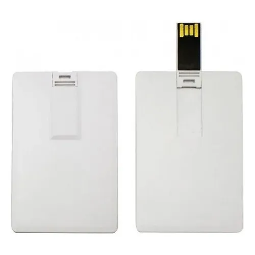 15un. Pen Drive Cartão Liso ( Pen Card ) 4gb Personalizável