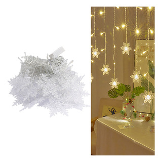Luces Led Led Para Decoración Navideña Con Forma De Copo De Luces Led Led Para Decoración Navideña Con Forma De Copo De