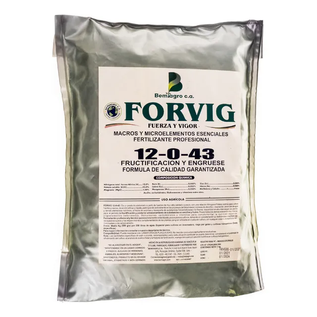 Forvig 12-00-43 Regulador De Crecimiento X 1 Kilo