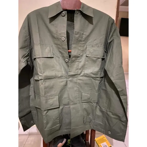 Camisa Táctica Tipo Guayabera 4 Bolsillos