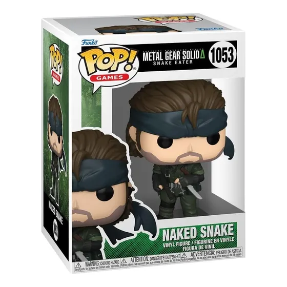 Funko Pop! Games Metal Gear Solid Naked Snake #1053