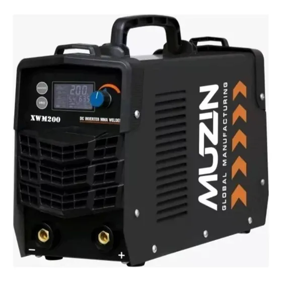 Máquina De Soldar Muzin Inverter 110-220. Volts. 200 Amp.