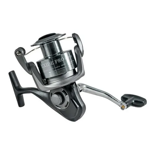 Reel Frontal Okuma Exide Pro 55 Carrete Metálico Corvina Rio Dorado Boga Tarucha Color Gris