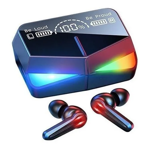 Audifonos Gamer Inalambricos M28 Tws Bluetooth Power Bank 