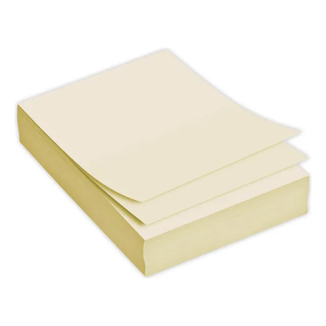 Papel Bond Crema Carta 50 Gr - 100 Hojas