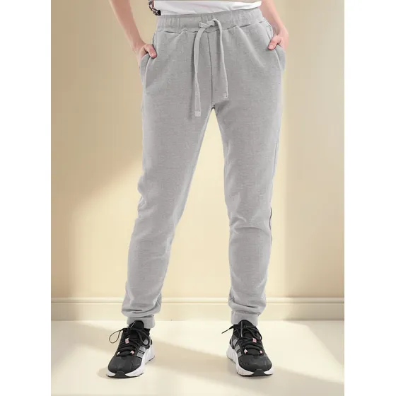 Pantalon Jogger Frisado Con Puño De Mujer Deportivo Cameron