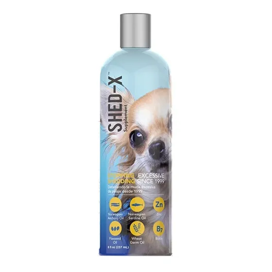 Suplemento Nutricional Shed X Caida Pelo Perros 237 Ml