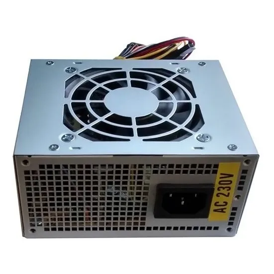Fuente De Poder 500w Clio Slim Micro Atx Low Noise Color Gris