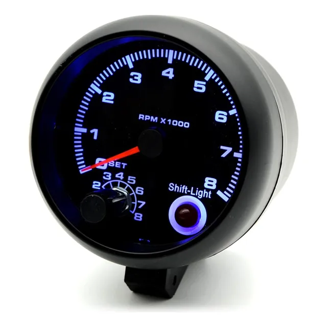 Tacómetro De Repuesto P/ Automóvil D 3.75 Pulgadas, 8000 Rpm