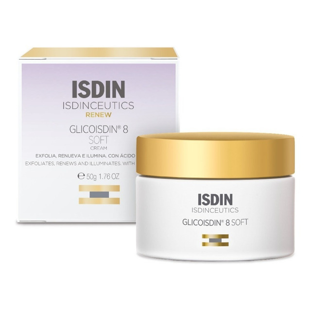 Gel Facial Efeito Peeling Com Ácido Glicólico Glicoisdin 8 Soft 50g Isdin Gel Facial Efeito Peeling Com Ácido Glicólico Glicoisdin 8 Soft 50g Isdin