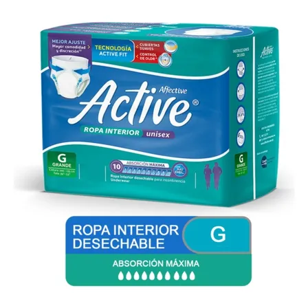 Pañales Pants Active G X 10 Unidades
