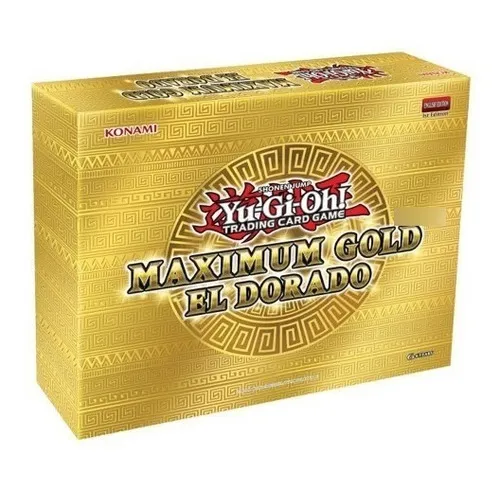 Sobres Yugioh Maximum Gold: El Dorado