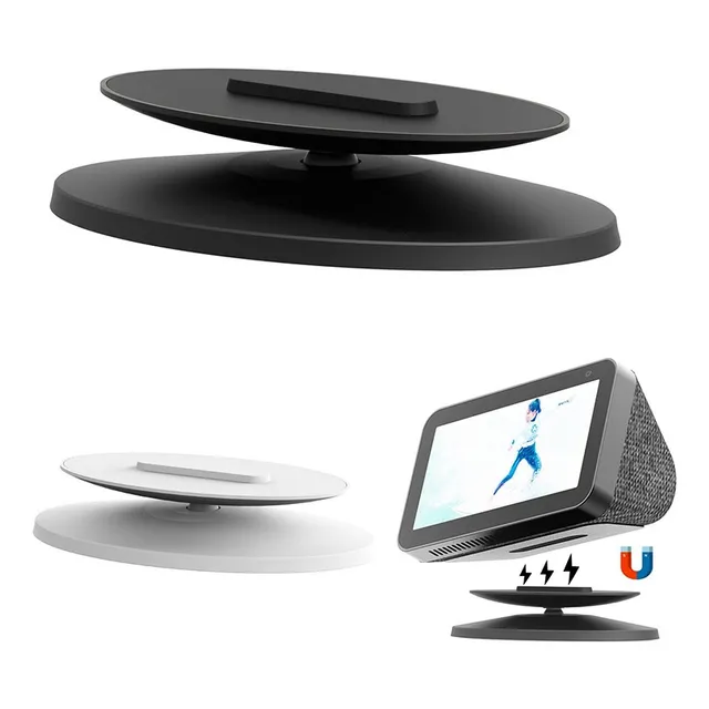 Base Antideslizante Echo Show 5 Soporte De Bocina Giratorio