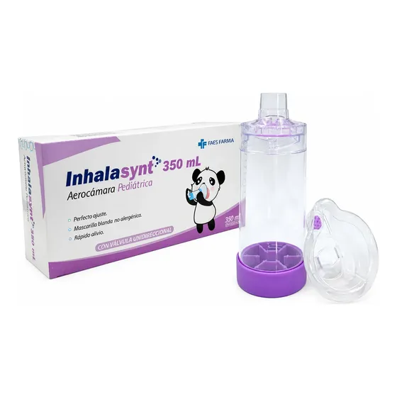 Inhalasynt Pedriatricavalvula Unidireccional Aerocamara350ml