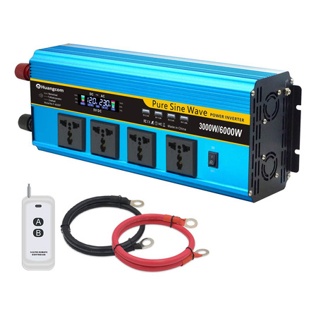 Inversor Onda Pura Sinusoidal 3000w6000w 12v Huangcom Inversor Onda Pura Sinusoidal 3000w6000w 12v Huangcom