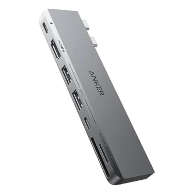 Anker Hub Usb C Para Macbook, 7 En 2 Con Hdmi 4k,
