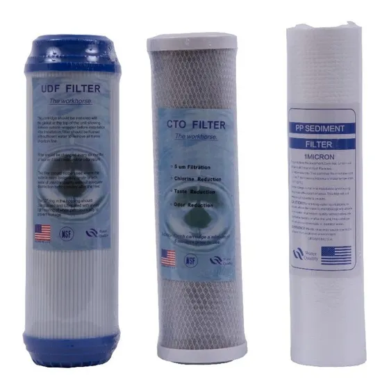 Kit Osmosis Inversa Recambio De Filtros Completo 3 Etapas