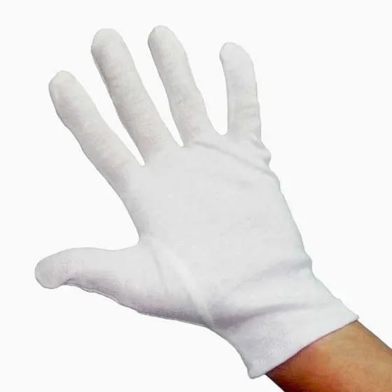 Guantes Blancos 3 Costuras Abanderados U.s.a
