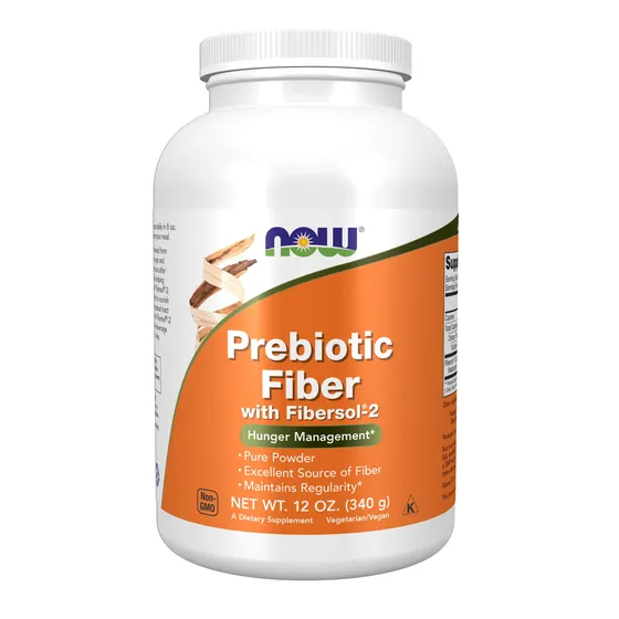 Suplemento Now Foods Prebiotic Fiber Sol-2 En Polvo De 355 M