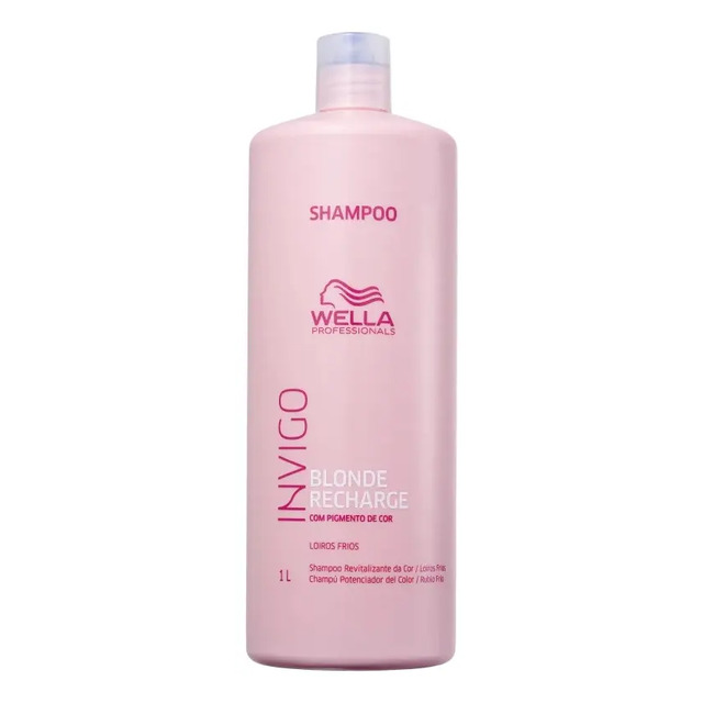 Shampoo Wella Invigo Cool Blonde Recharge 1000 Ml