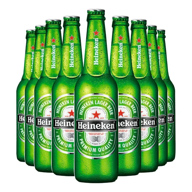 Promo Cerveza Heineken Long Neck 330 Ml X 24 Unidades