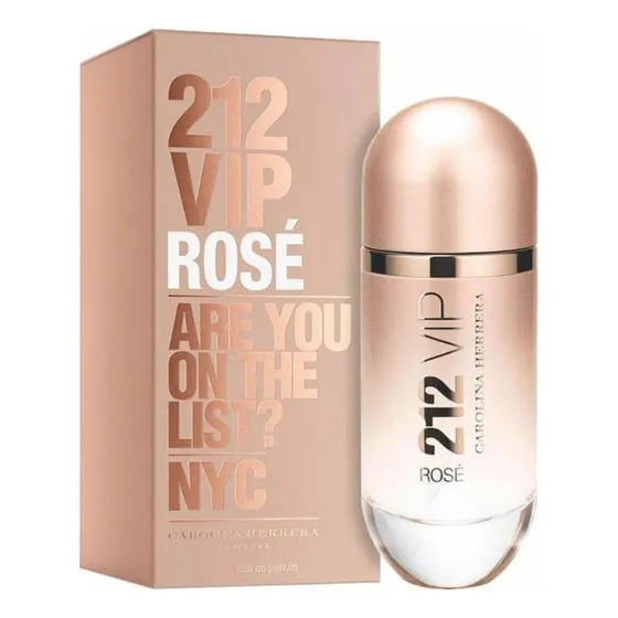 Perfume 212 Vip Rosé Carolina Herrera Para Mujeres 75ml