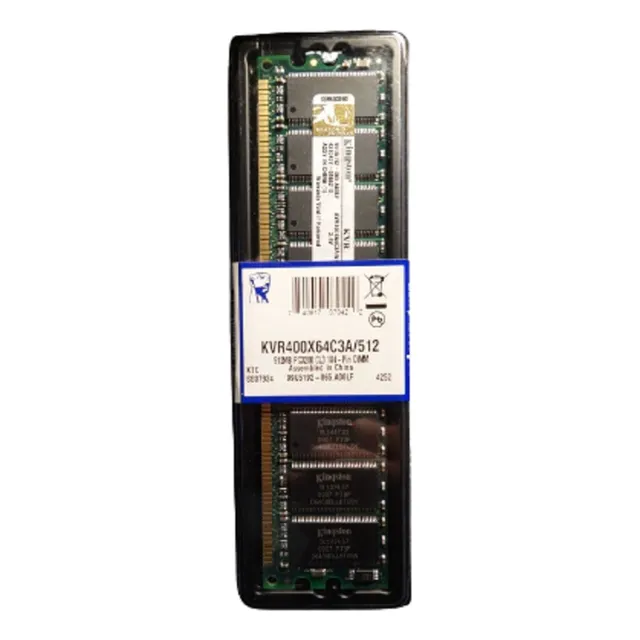 Memoria Ram Valueram 512mb 1x512mb Kingston Kvr400x64c3a/512