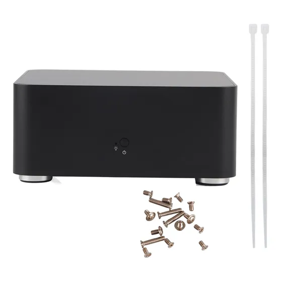 Mini Itx Caja De Computadora Aleación De Aluminio Case Htpc
