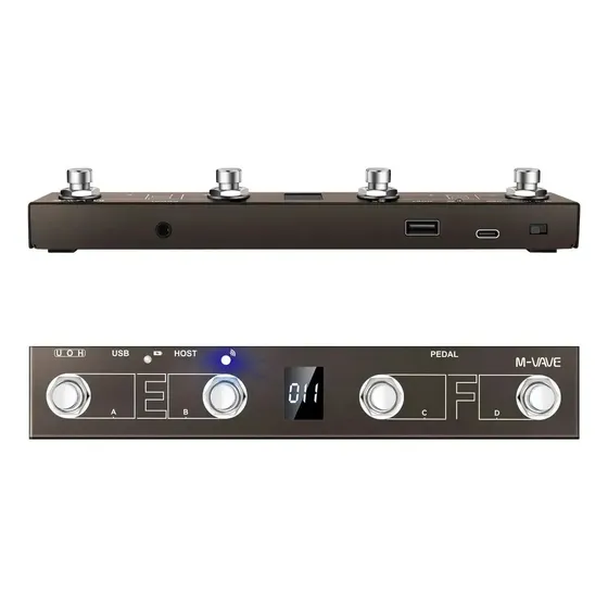 Controlador Midi Wireless Pedal Chocolate Plus E