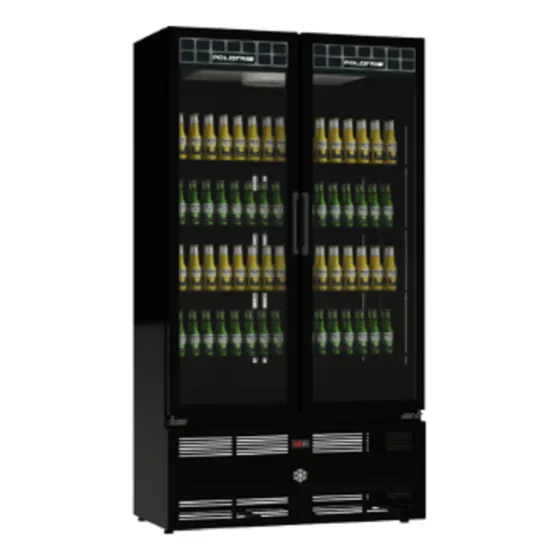 Expositor Refrig. Mondrian Preto Cervejas Cód 2424 Polofrio