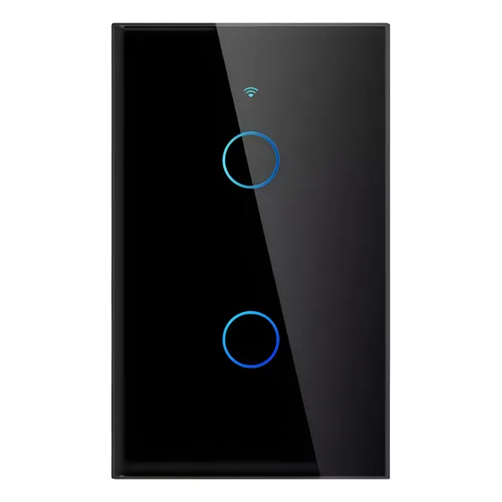 Switch Inteligente Táctil Wifi Alexa Google Siri *2 Botones*