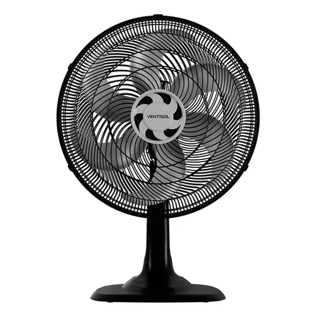 Ventilador De Mesa Turbo 6 Pás Ventisol 30cm, 40cm Ou 50cm 40 Cm 127v
