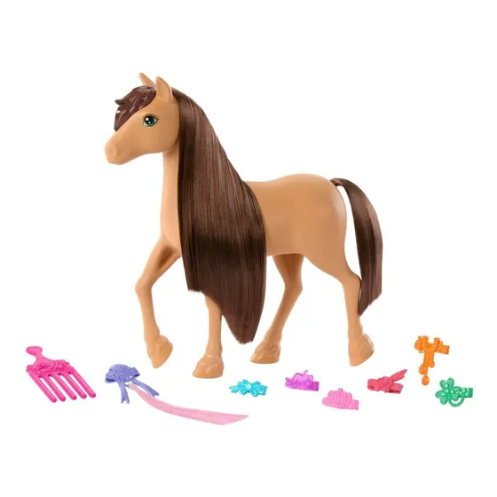 Barbie Set De Juego Pony Peinados Divertidos Pepper Color Multicolor