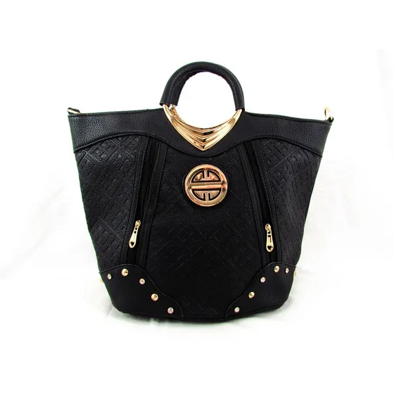 Bolso Cartera De Asa Redonda Para Dama 