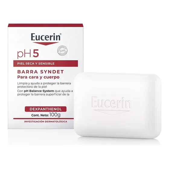 Jabón Eucerin Ph5 Syndet Barra 100 G