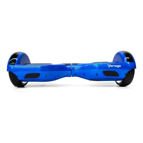 Hoverboard Eléctrico Vorago Hb-200 doble motor 350w batería 4400 mah luces led soporta 120 kg carcasa antiflama resistente a salpicaduras autonomía 15 km color azul