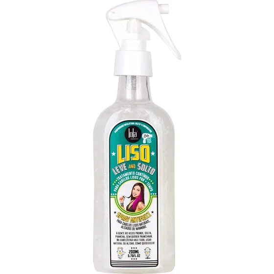 Spray Antifrizz  Lola Cosmetics Liso Leve And Solto 200ml