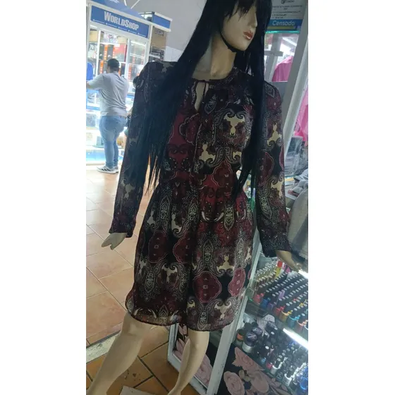 Vestido Vinotinto Walter Baker